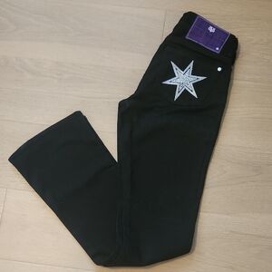 Victoria Beckham Black Denim with Purple Label